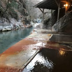 【栃木】塩原 塩の湯温泉 明賀屋本館 宿泊 & 個室付日帰り入浴 その3 お風呂編