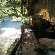 壁湯温泉 福元屋の天然洞窟風呂