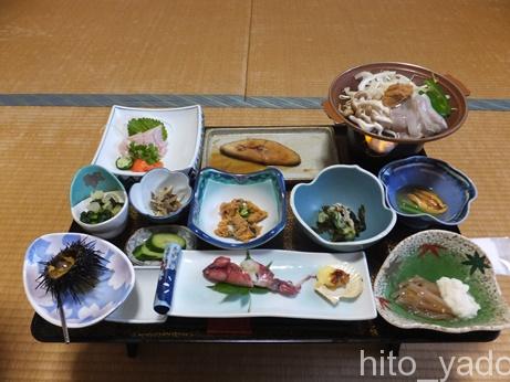 【青森】下風呂温泉 坪田旅館 宿泊 その2 お食事編