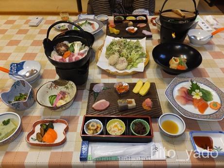 【群馬】赤城温泉郷 滝沢温泉 滝沢館 宿泊2 お食事編