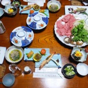 【長野】沓掛温泉 おもとや旅館 宿泊 その2 お食事編 [閉館]