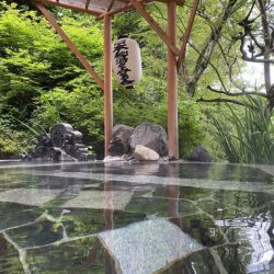 【長野】沓掛温泉 満山荘 宿泊 その3 お風呂編