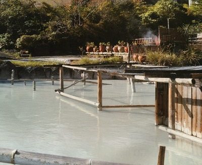 別府温泉保養ランドの混浴露天風呂