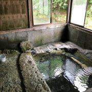 湯西川温泉 薬師の湯の湯舟１