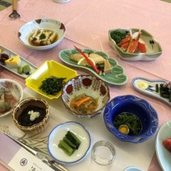 【新潟】松之山温泉 凌雲閣 宿泊 その2 お食事編