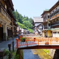 【山形】銀山温泉の街並みと白銀の滝 ★★★★