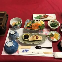 【群馬】沢渡温泉 まるほん旅館 宿泊 その2 お食事編