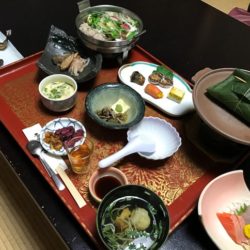 【栃木】塩の湯温泉 明賀屋本館 宿泊 その2 お食事編