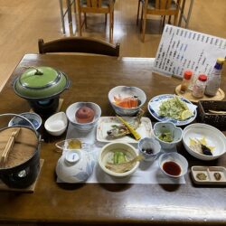 【秋田】蒸の湯温泉 ふけの湯 宿泊 その2 お食事編