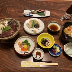 岩間温泉 山崎旅館 夕食12