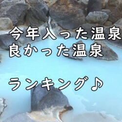 2021年を振り返る～後半 ジャンル別ランキング♪ 観光&グルメも紹介